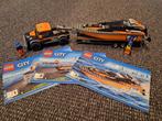 60085 4x4 met speedboot, Ophalen, Zo goed als nieuw, Complete set, Lego