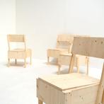 Enzo Mari Sedia 1 Stoel, Huis en Inrichting, Stoelen, Ophalen, Zo goed als nieuw, Vier, Modern