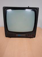 Zwarte vintage ITC 700 draagbare televisie, Audio, Tv en Foto, Ophalen, Overige merken