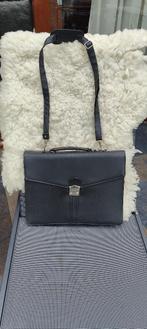 Aktetas / Diplomatentas Zwart Leer + GRATIS ..., Overige merken, Zwart, Ophalen of Verzenden, Zo goed als nieuw