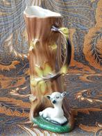 Boom met schaap mooi oud Hornsea vaasje uit Engeland 18 cm., Ophalen of Verzenden