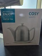 Theepot met rvs omhuizing en theezeef, Overige materialen, Overige typen, Nieuw, Ophalen of Verzenden