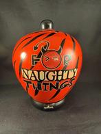 Keramieke Hallmark spaarpot For Naughty Things, Verzamelen, Spaarpotten, Ophalen of Verzenden, Gebruikt, Steen, Aardewerk of Keramiek