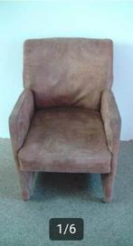 Eetkamerstoelen stoelen stof bruin, Huis en Inrichting, Stoelen, Vier, Gebruikt, Stof, Bruin