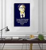 Nieuwe Bill Gates Quotes Canvas Poster, Rechthoekig Staand, Deurposter of groter, Nieuw, Ophalen of Verzenden