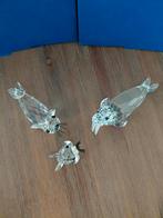 Swarovski zeehond walrus en baby, Ophalen of Verzenden, Zo goed als nieuw, Figuurtje