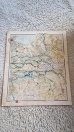 Oude kaart Gelderland en Noord-Brabant, Gelezen, Voor 1800, Ophalen of Verzenden, Landkaart