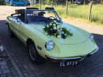 Alfa Romeo Spider 1971, Auto's, Achterwielaandrijving, Zwart, Cabriolet, Spider