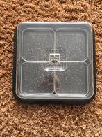 Brabantia dienblad met deksel en 5 bakjes, Ophalen of Verzenden, Zo goed als nieuw, Vierkant, Metaal