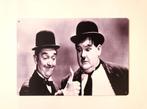 Laurel and Hardy horizontaal reclamebord van metaal wandbord, Info@deconoord.nl, Deco Noord, Nieuw, Ophalen of Verzenden
