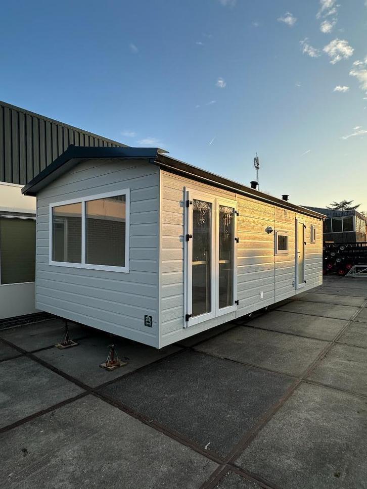 *Super AANBIEDING* Chalet te koop 8,5 meter | stacaravan, Caravans en Kamperen, Stacaravans, tot en met 4, Verzenden