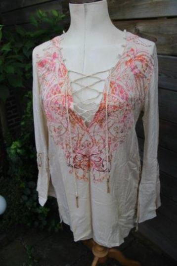 Tuniek beige Hippy Chick mt M Vaste prijs OPRUIMING beschikbaar voor biedingen