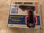 Compleet in doos black & decker, Ophalen of Verzenden, Zo goed als nieuw, Boormachine