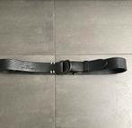 FRED DE LA BRETONIÈRE ZWART LEREN RIEM ,DUBBELE GESP. 95 cm, 95 tot 105 cm, Ophalen of Verzenden, Fred de la Bretonière, Riem of Ceintuur