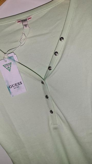 Guess Mintgroen Shirt Nieuw met kaartjes! beschikbaar voor biedingen