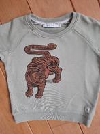 SISSY-BOY sweater beige zand met tijger maat 110 / 116, Kinderen en Baby's, Kinderkleding | Maat 110, Sissy Boy, Trui of Vest