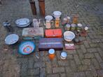 Schuurvondst oude blikken en emaille, Diversen, Rommelmarktspullen, Ophalen of Verzenden