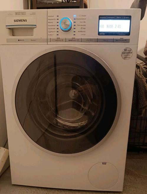 Siemens i-Dos wasmachine, lagers defect, WM16Y841NL 1600 rpm, Witgoed en Apparatuur, Wasmachines, Gebruikt, Voorlader, 8 tot 10 kg