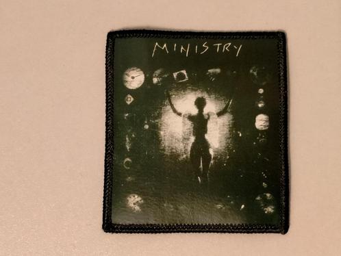 Ministry Psalm 69 metal patch 2005 embleem RARE hardrock, Verzamelen, Muziek, Artiesten en Beroemdheden, Nieuw, Kleding, Verzenden