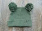Muts groen maat 86 mutsje met pompoms, Kinderen en Baby's, Babykleding | Mutsen, Sjaals en Wanten, Nieuw, Ophalen of Verzenden