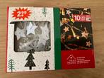 Kerstverlichting met witte sterren, Diversen, Kerst, Ophalen of Verzenden, Nieuw