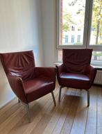 Design stoelen, Huis en Inrichting, Fauteuils, Ophalen, Gebruikt, 75 tot 100 cm, Leer