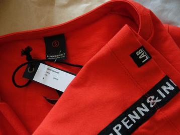 nieuw knalrood PENN EN INK jurk tricot beschikbaar voor biedingen