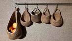 Handgemaakte hangmandjes diverse modellen en maten mogelijk, Huis en Inrichting, Ophalen of Verzenden, Nieuw, Rond, Mand