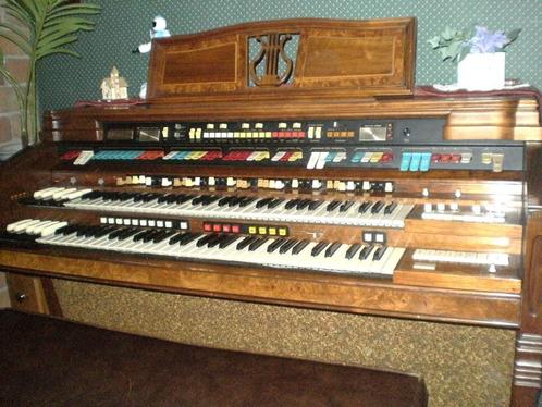 Hammond Elegante, Muziek en Instrumenten, Orgels, Gebruikt, Hammondorgel, 2 klavieren, Ophalen