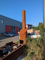 Hout kachel alles brander, Ophalen