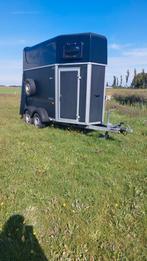 Humbaur single parade 1.5 paardstrailer, Dieren en Toebehoren, Ophalen, Zo goed als nieuw, Aluminium, 2-paards trailer