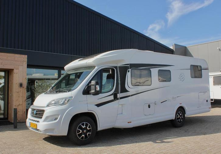 Knaus Sky Ti (AUTOMAAT, 38000km, Nieuwstaat!!!), Caravans en Kamperen, Campers, Bedrijf, tot en met 4, Half-integraal, Knaus, Fiat