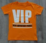 Oranje (Koningsdag) t-shirt VIP maat 146 152, Ophalen of Verzenden, Zo goed als nieuw, Jongen, Shirt of Longsleeve