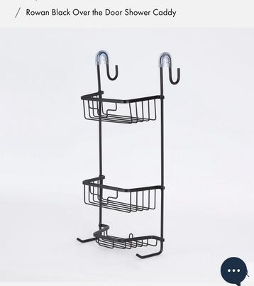 Over Door Shower Rack beschikbaar voor biedingen
