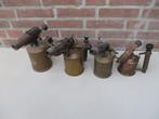 4 Vintage soldeer branders., Antiek en Kunst, Ophalen of Verzenden
