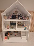 Mooi houten poppenhuis grachtenpand met accessoires, Ophalen of Verzenden, Gebruikt, Poppenhuis