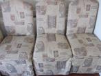 4 EETKAMERSTOELEN, Huis en Inrichting, Stoelen, Ophalen, Overige kleuren, Zo goed als nieuw, Stof