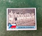 Panini plaatje Historie team Tsjechoslowakije Euro 84, Ophalen of Verzenden, Zo goed als nieuw