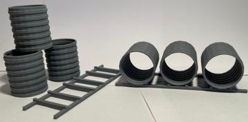 Diverse H0 Scenery Items 3D Geprint! beschikbaar voor biedingen