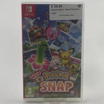 Switch Game : New Pokemon snap beschikbaar voor biedingen