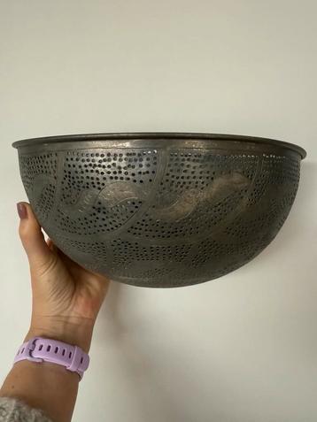 Zilveren wandlamp van Zenza  beschikbaar voor biedingen