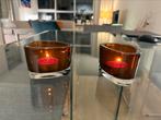 Leonardo waxinelichthouder Organic 2 stuks, Huis en Inrichting, Woonaccessoires | Kandelaars en Kaarsen, Ophalen of Verzenden