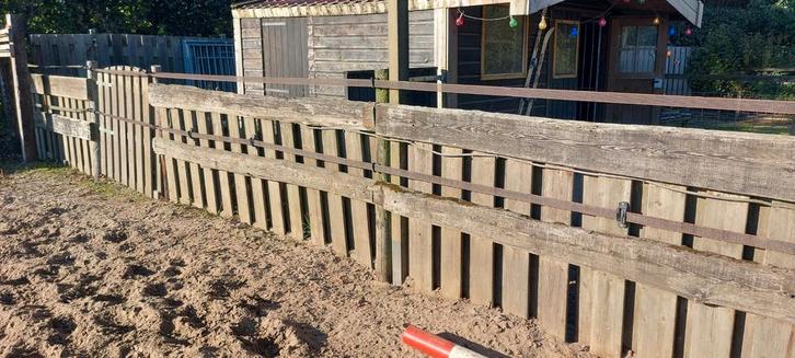 Dikke rustieke planken te koop, Doe-het-zelf en Verbouw, Hout en Planken, Plank, Overige houtsoorten, 300 cm of meer, 25 tot 50 mm