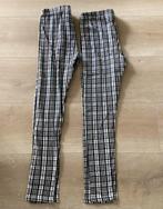 Legging 2 st ruit maat 140/146 Nieuwstaat, Ophalen of Verzenden, Zo goed als nieuw, Meisje, Broek