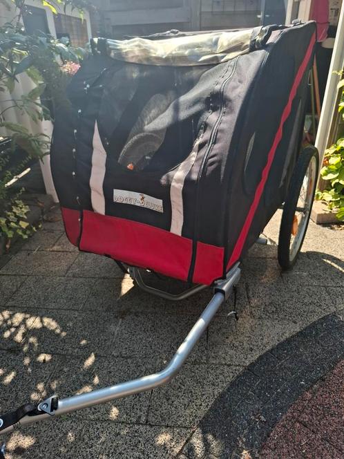 Doggy Deluxe Hondenfietskar, Fietsen en Brommers, Fietsaccessoires | Aanhangers en Karren, Gebruikt, Hondenkar, 60 tot 80 kg, Opvouwbaar