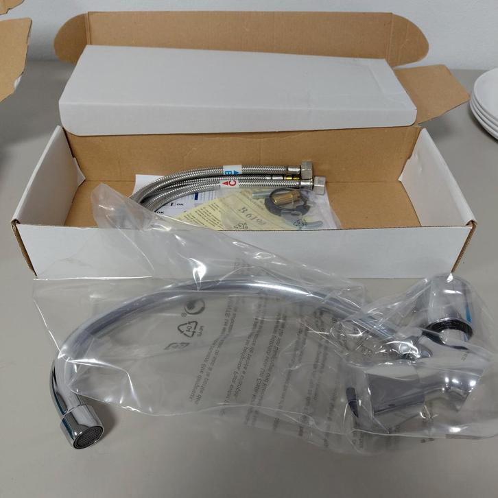 Itho Daalderop mengkraan voor close-in boiler Nieuw!, Doe-het-zelf en Verbouw, Sanitair, Nieuw, Kraan, Chroom, Ophalen of Verzenden
