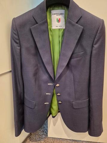 Cavallaro colbert maat 42, Donkerblauw, als nieuw.  beschikbaar voor biedingen