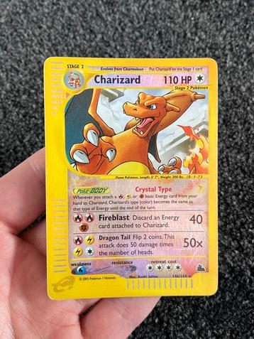 Pokémon Crystal Charizard Skyridge #146 Reverse Holo TCG beschikbaar voor biedingen