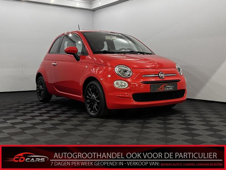Fiat 500 1.2 Popstar Airco, Mistlamp, Lichtmetalen velgen, R, Auto's, Fiat, Bedrijf, Te koop, ABS, Airbags, Airconditioning, Alarm