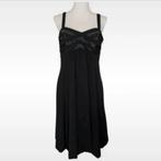 Vera Mont Zwarte Mouwloze Cocktail Ballon A Lijn Jurk  40, Maat 38/40 (M), Verzenden, Zwart, Cocktailjurk